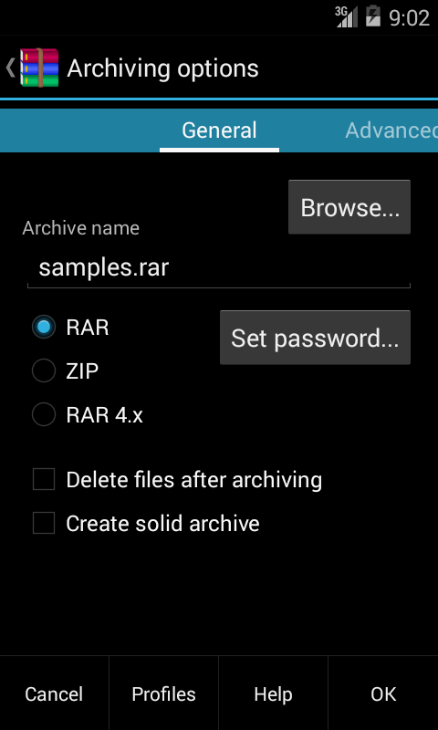 RAR for Android截图3