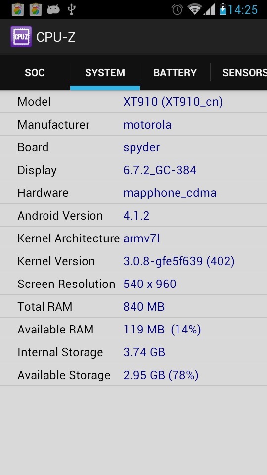 CPU-Z截图2