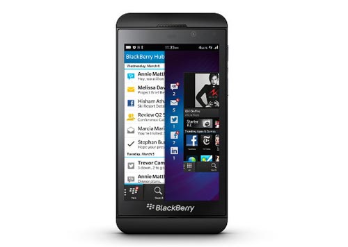BlackBerry Z10美国发售 市场反应暗淡
