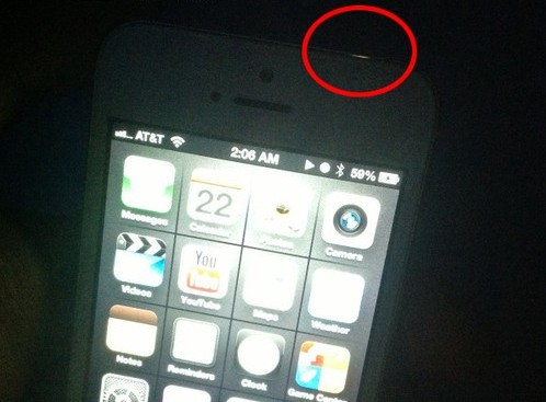 苹果iPhone5再现质量问题 深陷“漏光门”