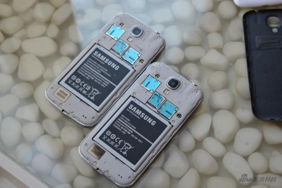 联通版和电信版三星Galaxy S4真机曝光