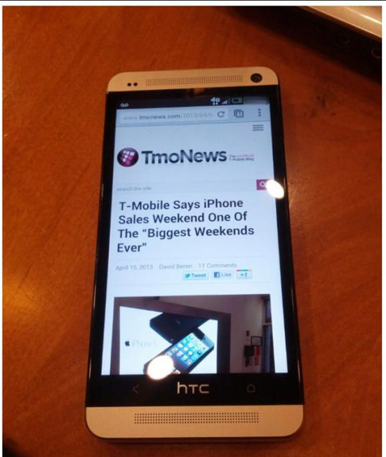 T-Mobile版HTC One将会和国内同步发售