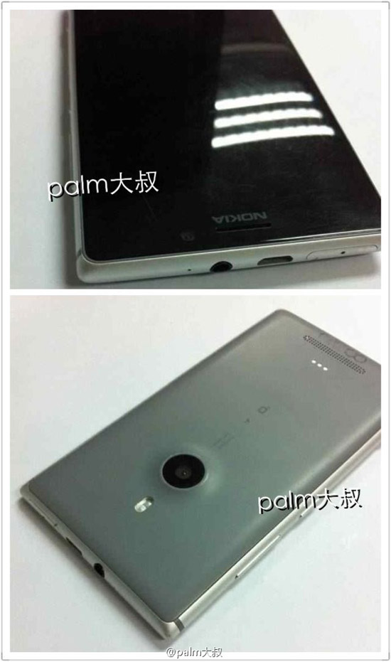 诺基亚Lumia 928谍照曝光 将继续采用塑料材质