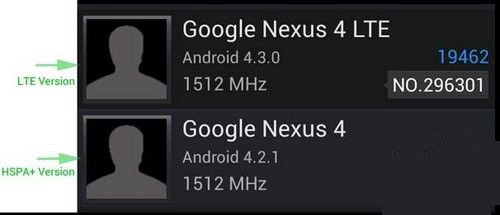 谷歌Nexus 4将在5月中旬发布升级版