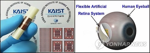 韩国研发可弯曲半导体 可用于人工视网膜