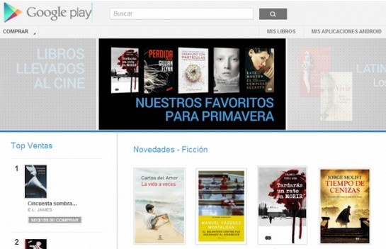 谷歌在墨西哥发布Play Books应用