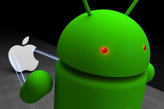 Android蚕食苹果核心将助谷歌战胜苹果