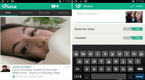 6秒短片制作应用《Vine视频分享》Android版发布