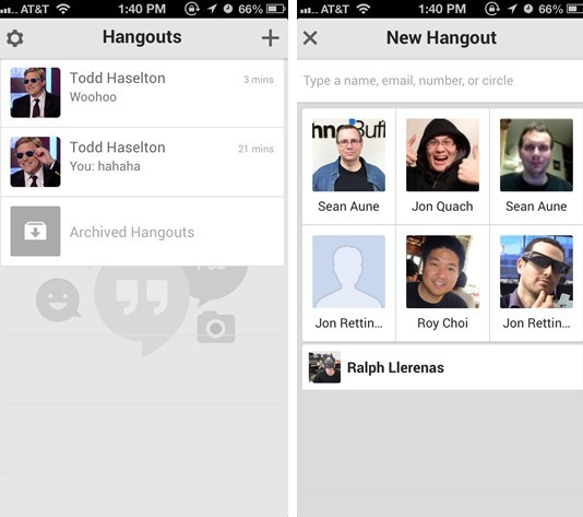 统一简单和便捷 谷歌聊天应用Hangouts上手体验 
