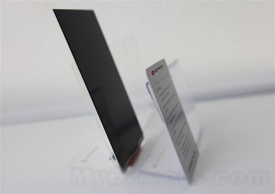 LG欲打造全球最薄手机屏幕 厚度只有2.2mm