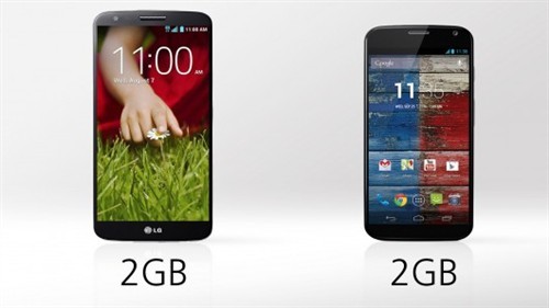 旗舰手机间的较量 LG G2与摩托罗拉Moto X对比分析