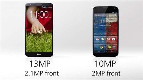 旗舰手机间的较量 LG G2与摩托罗拉Moto X对比分析