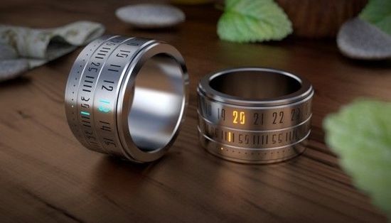 Ring Clock概念产品 可以戴在手指上的手表