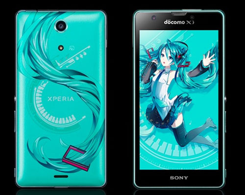 “初音未来”限量版Xperia A 9月份开卖 售价83160日元