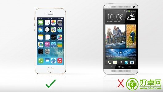 铝合金手机的较量：iPhone 5S VS HTC One