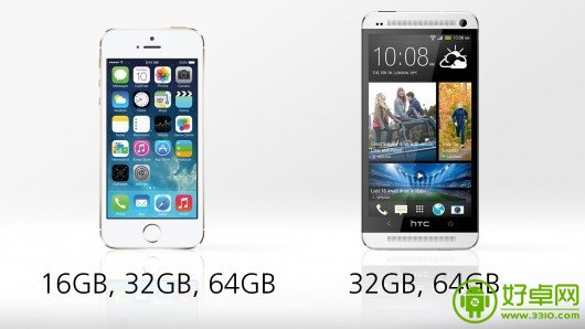 铝合金手机的较量：iPhone 5S VS HTC One