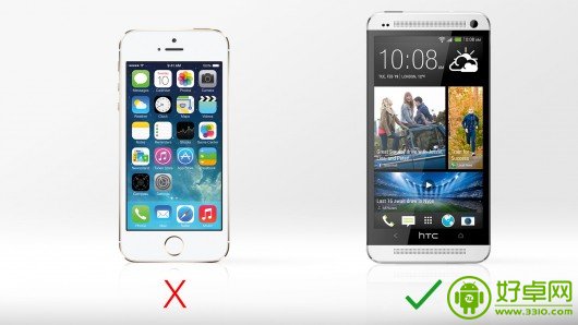 铝合金手机的较量：iPhone 5S VS HTC One