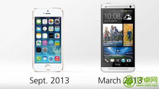 铝合金手机的较量：iPhone 5S VS HTC One