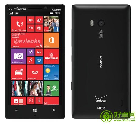 诺基亚新机Lumia 929宣传照曝光 配备2000万像素镜头