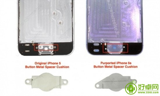 iPhone 5S后面板曝光 闪光灯或升级