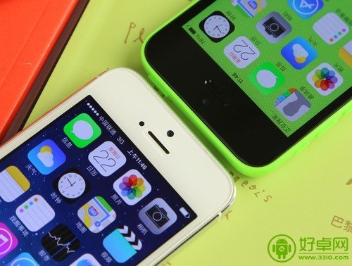 色彩更加丰富 iPhone 5C和iPhone 5真机对比