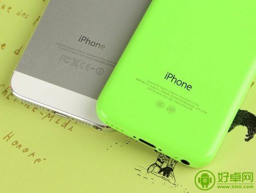 色彩更加丰富 iPhone 5C和iPhone 5真机对比