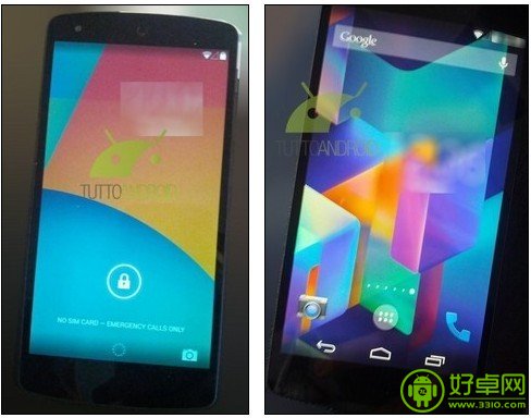 谷歌Nexus 5真机曝光 搭载Android 4.4系统