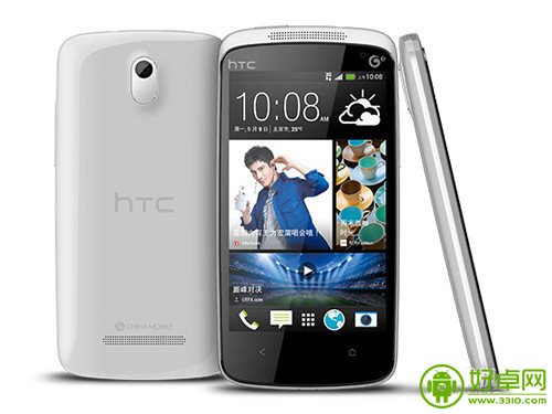 　　前几天我们曾报道了HTC Desire 709d低调的被推出，而今天，又有消息显示，HTC还低调了发布另一款Android智能新机——HTC Desire 5088，这款手机依旧是四核机，区别的是这款手机是移动定制版。