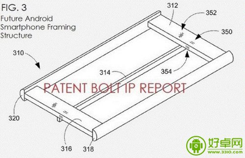 谷歌新专利显示可通过施加外力来操作Android手机