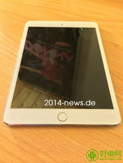 iPad mini 2真机谍照曝光 显示具备指纹识别