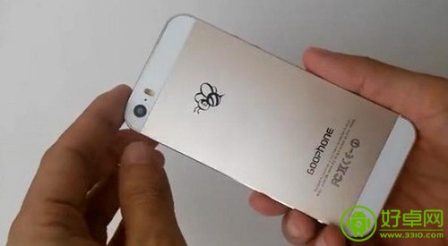 山寨iPhone 5S土豪金仅售1200 搭载Android系统