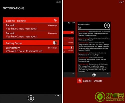 微软WP8.1新功能揭秘 增加通知中心