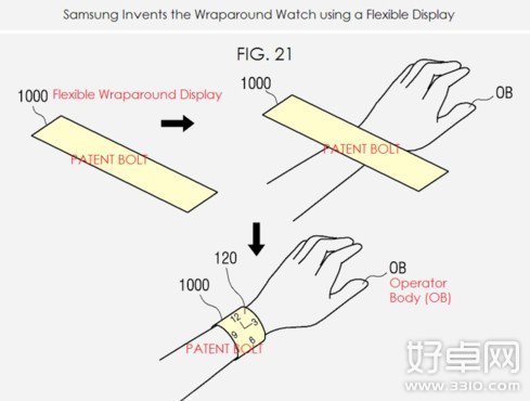 三星Bolt专利曝光 可解决弯曲屏幕的电路设计问题