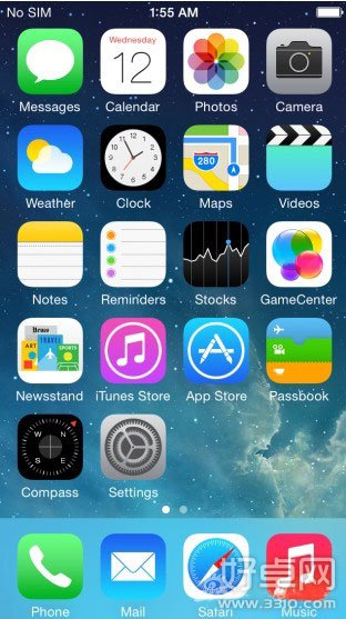 疑似苹果新系统IOS 8界面曝光 与IOS 7相差无几