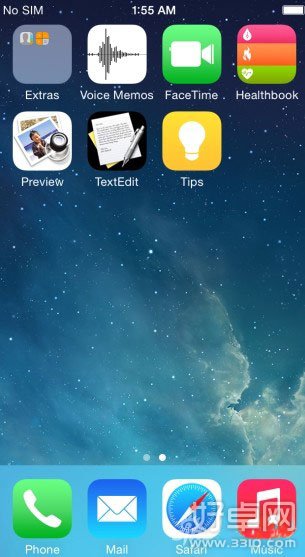 疑似苹果新系统IOS 8界面曝光 与IOS 7相差无几