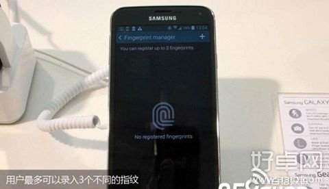 设置三星galaxy s5指纹识别的教程