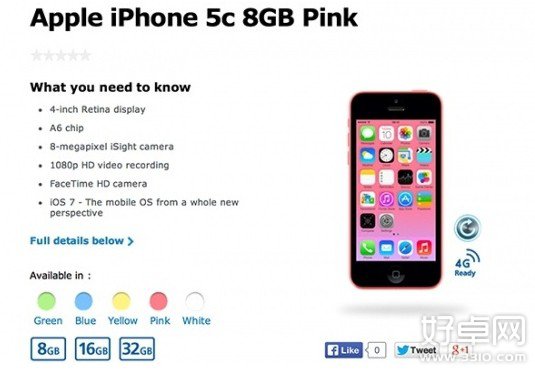 8GB版iPhone 5C是否是苹果的一个失败之举?