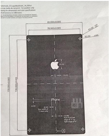 iPhone 6后盖设计图疑曝光 或将9月发布