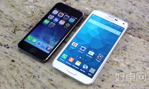 指纹识别测试视频曝光：Galaxy S5 vs iPhone5s