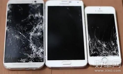 Galaxy S5、新HTC One及iPhone 5s谁更耐摔?跌落测试视频曝光