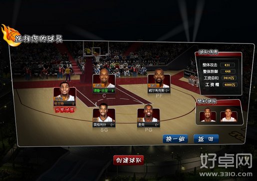 NBA梦之队攻防天赋球员配置攻略