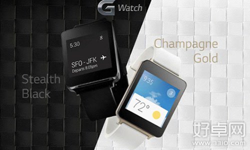 白金版LG G Watch智能手表亮相