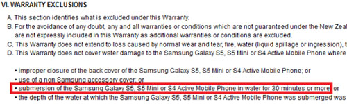 最新资料显示：三星Galaxy S5 mini将具备防水功能