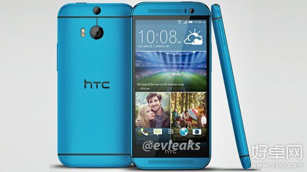 HTC One M8新增三个颜色版本 蓝色版图片首曝光