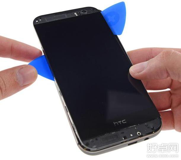 htc one m8拆机图分享 看看这手机做工如何