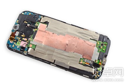 htc one m8拆机图分享 看看这手机做工如何