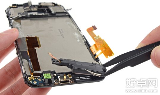 htc one m8拆机图分享 看看这手机做工如何