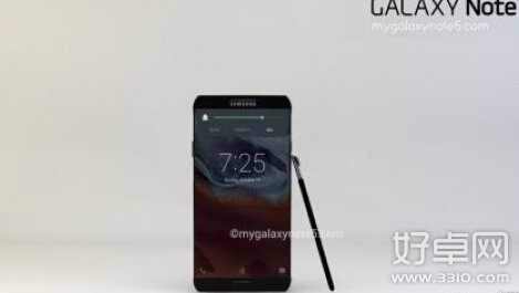 GALAXY Note 5概念图抢先看 大屏依旧抢眼