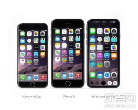 iPhone 7概念图首次曝光 或采用无边框设计