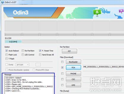 odin3怎么使用?odin3使用教程